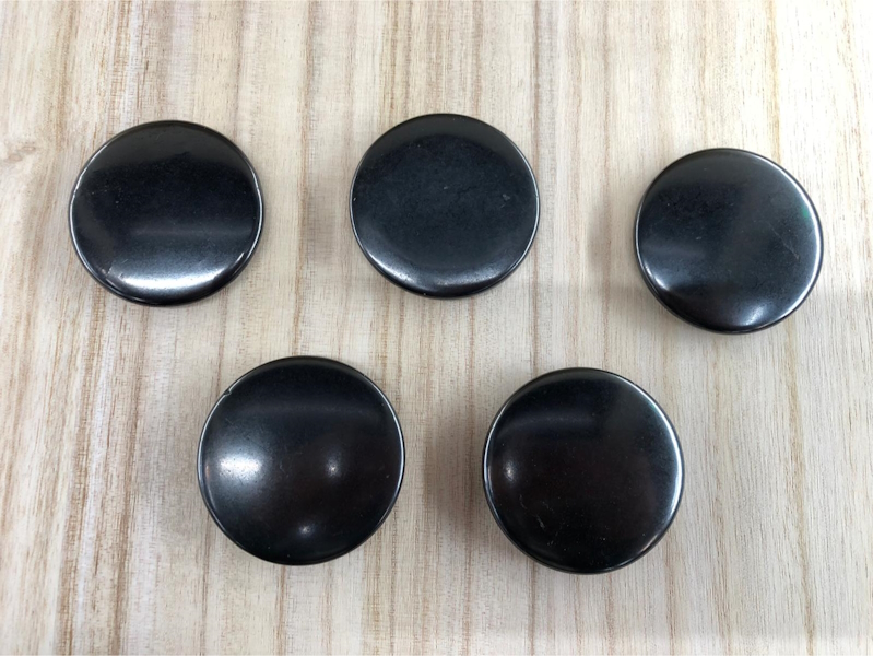 Rodado Plano Shungit pulido